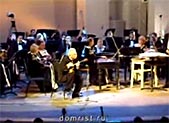 Фрагмент выступления Сергея Лукина на концерте, посвященном 90-летию оркестра им. Осипова 